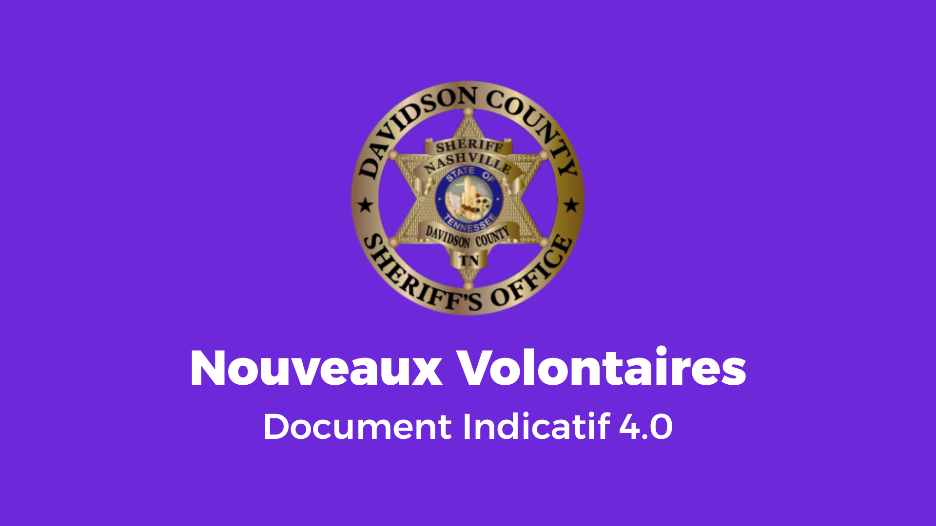Nouveau volontaire